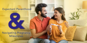 Positive home pregnancy test with two red lines